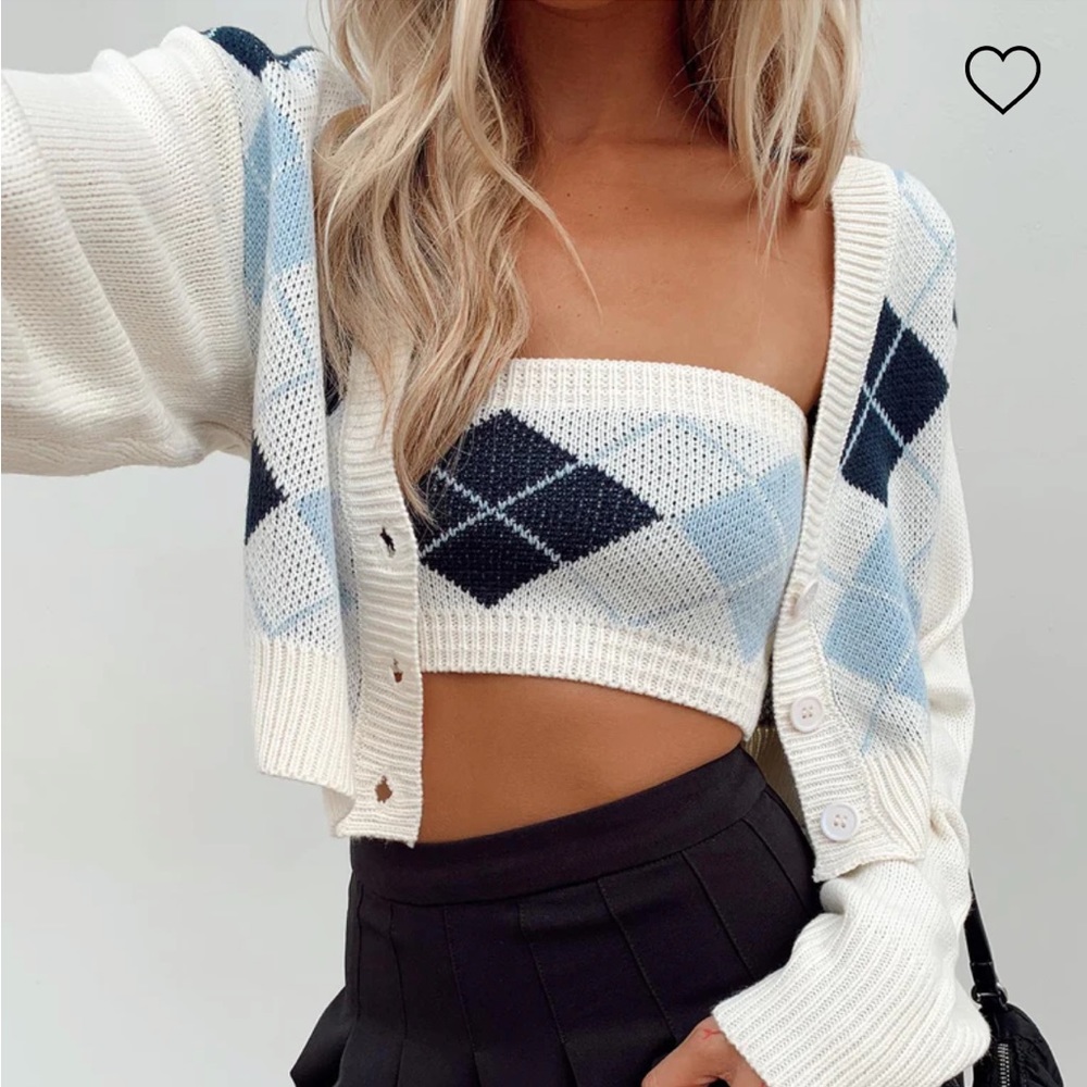 Princess Polly Cropped Sweater Set